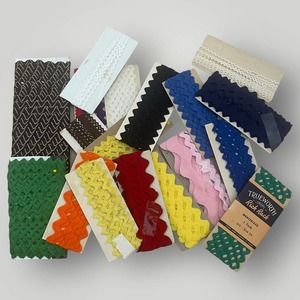 Wright Vintage Rick Rack Multicolor 18-Piece Bundle